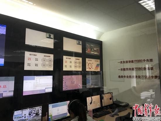 网校位于成都七中的导播室 程盟超/摄